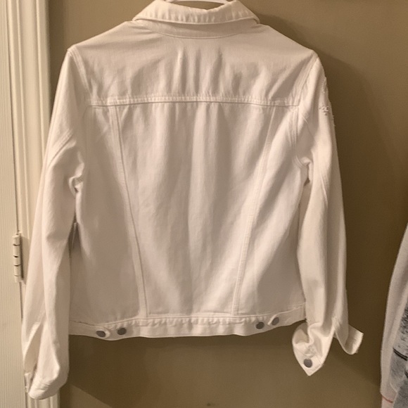 Limited Edition BNWT J BRAND Estella white slim jacket with sequin Nordstroms - Picture 11 of 14